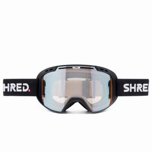 SHRED Optics Amazify Ski Goggles Black CBL Plasma Mirror NoDistortion